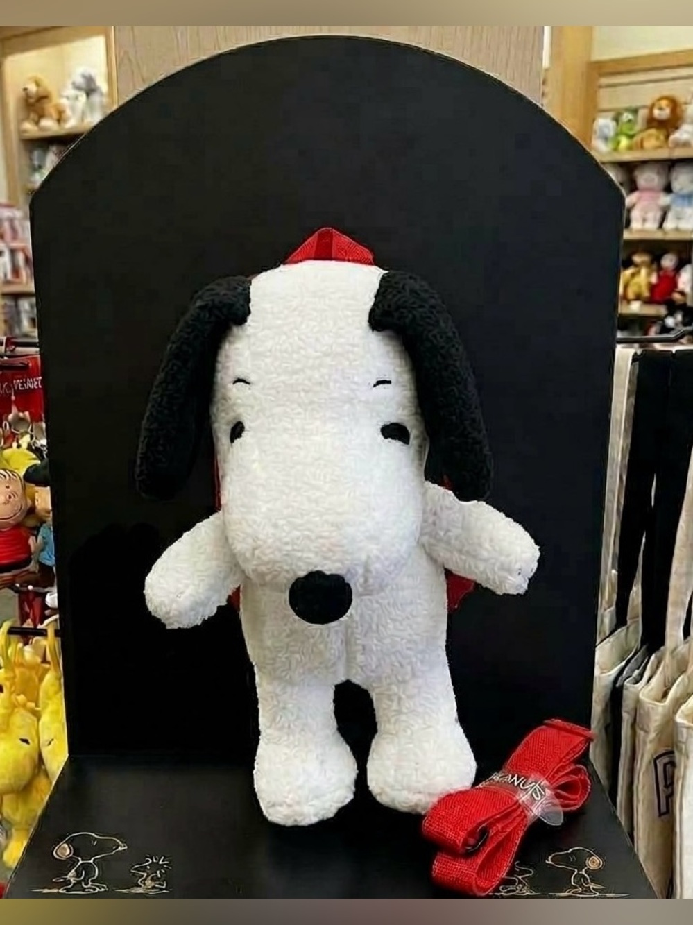 Peanuts Snoopy Plush Backpack